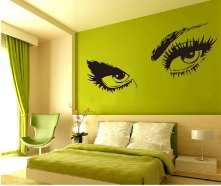 Audrey Hepburn's Eyes | wall art decal stickers | wall stickers | custom wall art