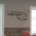 Seasoned with love wall decal sticker
