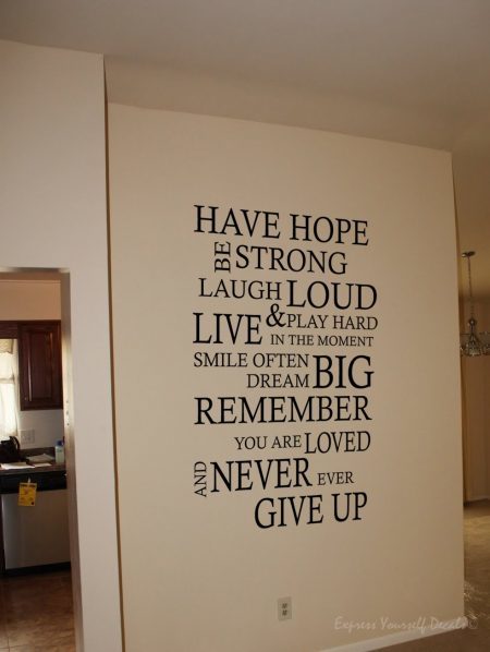 Have Hope wall decal sticker