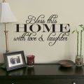 Bless this home wall decal