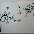 Photo tree wall decal