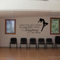 Dance hard days wall decal