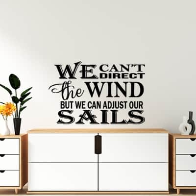 "Dance Like Nobody's Watching" Vinyl Wall Art Sticker - Inspirational Quote, UK Made