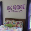 Be you wall decal sticker