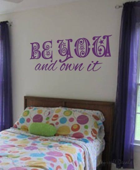 Be you wall decal sticker