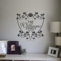 wall decals Personalised family name wall art decal