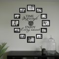 Picture Frame & Quote Clock (Time is precious)