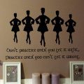 Irish dancers wall art decal
