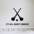 Camogie Wall Decal Sticker