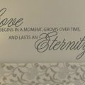 Love begins wall art decal sticker