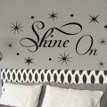 Shine on wall art decal sticker