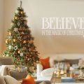 Believe wall art decal sticker