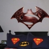 Batman Vs Superman logo wall decal graphic
