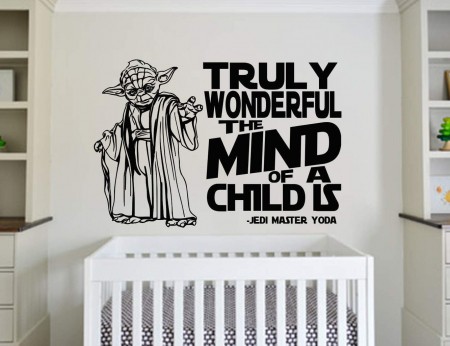 Star Wars mind of a child wall decal