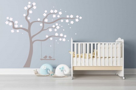 Blossom tree wall decal sticker