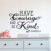 Have courage and be kind Cinderella wall decal sticker