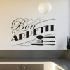 Bon appetit wall decal