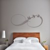 Infinity birds wall decal