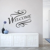 Welcome wall decal