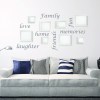 Picture Collage Words Wall Decal