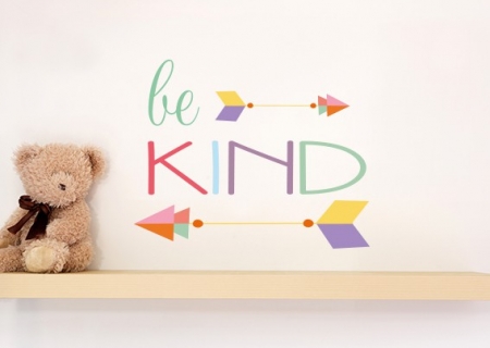 Be Kind Arrow Wall Sticker