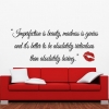 Marilyn Monroe Imperfection Wall Decal Sticker
