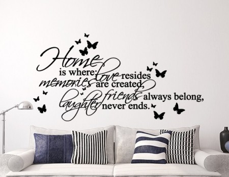Where Love Resides Wall Decal