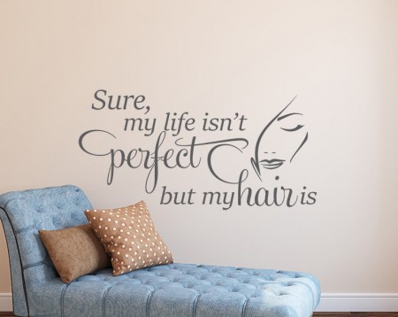Perfect Hair Wall Decal