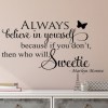 Believe Sweetie Wall Decal Sticker