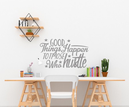 Hustle Wall Decal Sticker
