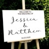 Wedding Welcome Sign Decal