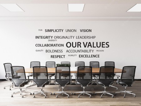 Our Vision Wall Decal Sticker