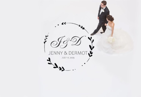 Wedding Dance Floor Decal Sticker