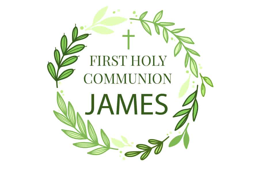Personalised Communion & Confirmation Stickers