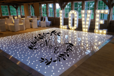 Wedding Dance Floor Decal - Dance Floor Decal - Personlised Wedding Decor