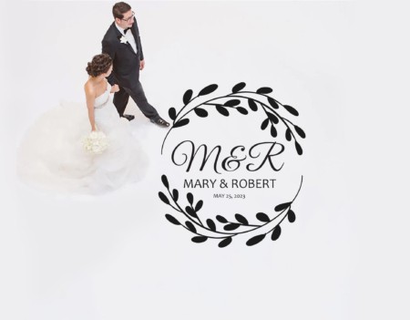 Dance Floor Decal Stickers - Wedding DIY Decals