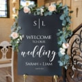 Wedding Welcome Sign Personalised - Custom Wedding Decal DIY
