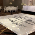Wedding Sign & Vinyl Dance Floor Decal Sticker - Personlaised Party Decor - Custom Event Decor