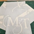 Personalised Initial Event Dance Floor Decal Sticker